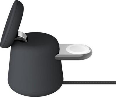 Belkin BoostCharge Pro 2-in-1 - Support de chargement sans fil - avec Qi2 + adaptateur secteur - 15 Watt - Fast Charge - Charbon