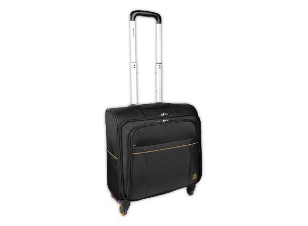 1 Trolley pilot case Polyester 4 roulettes