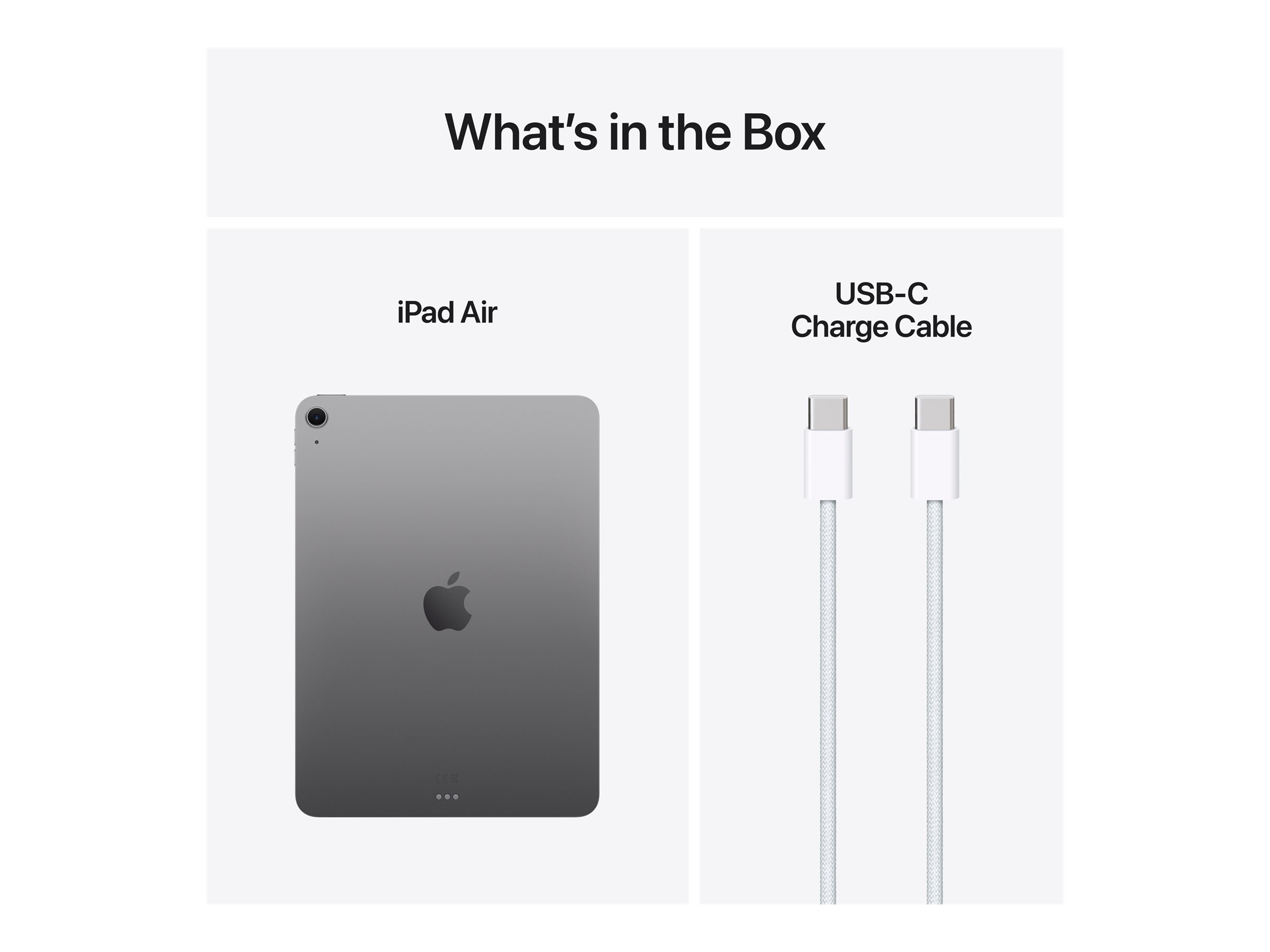 Apple 11-inch iPad Air M3 Wi-Fi - Tablette - 512 Go - 11" IPS (2360 x 1640) - gris sidéral