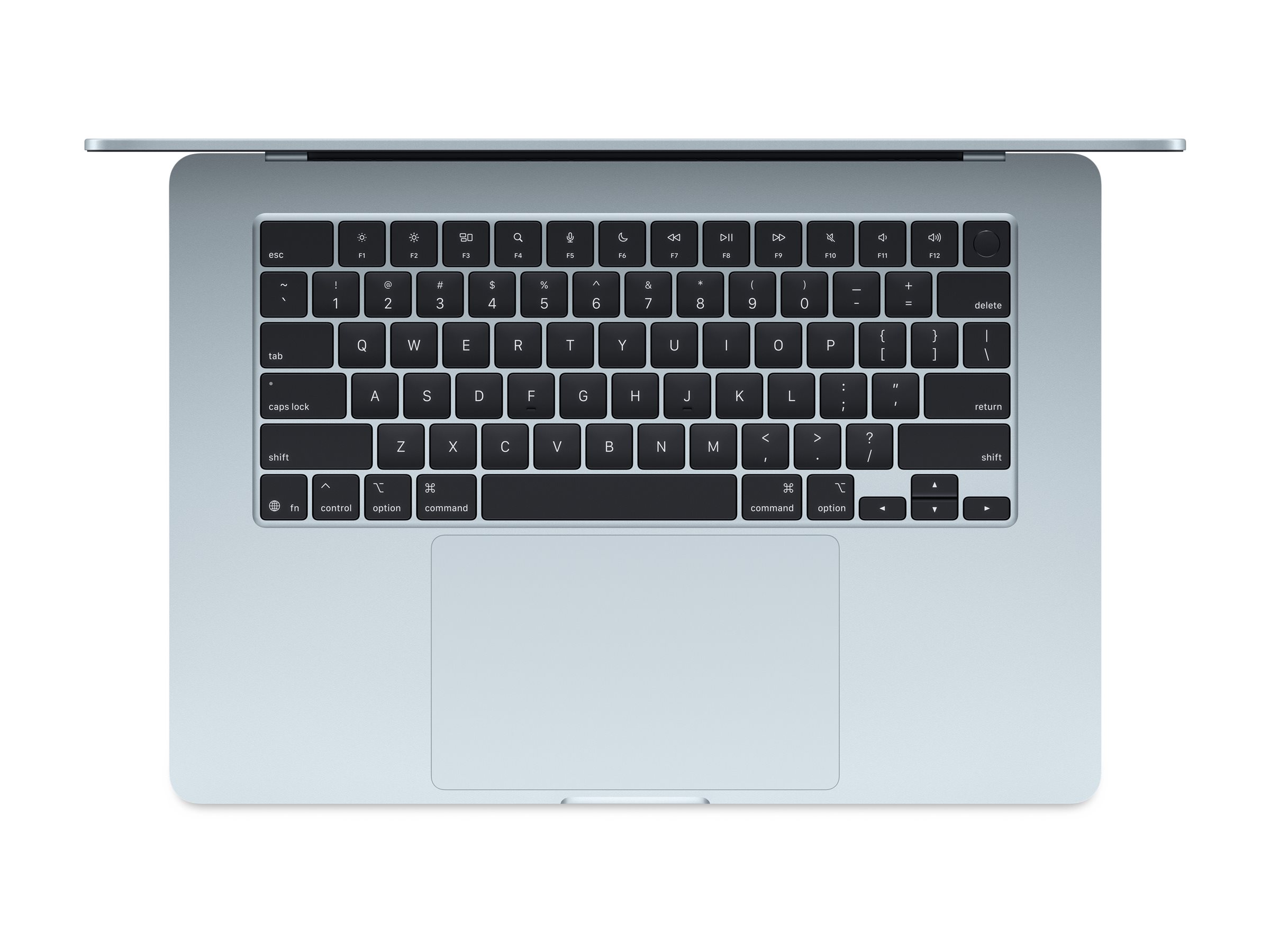 Apple MacBook Air - M4 - Apple M4 10-core - 16 Go RAM - 512 Go SSD - 15.3" IPS 2880 x 1864 (WQXGA+) - Wi-Fi 6E, Bluetooth - bleu ciel - clavier : Français