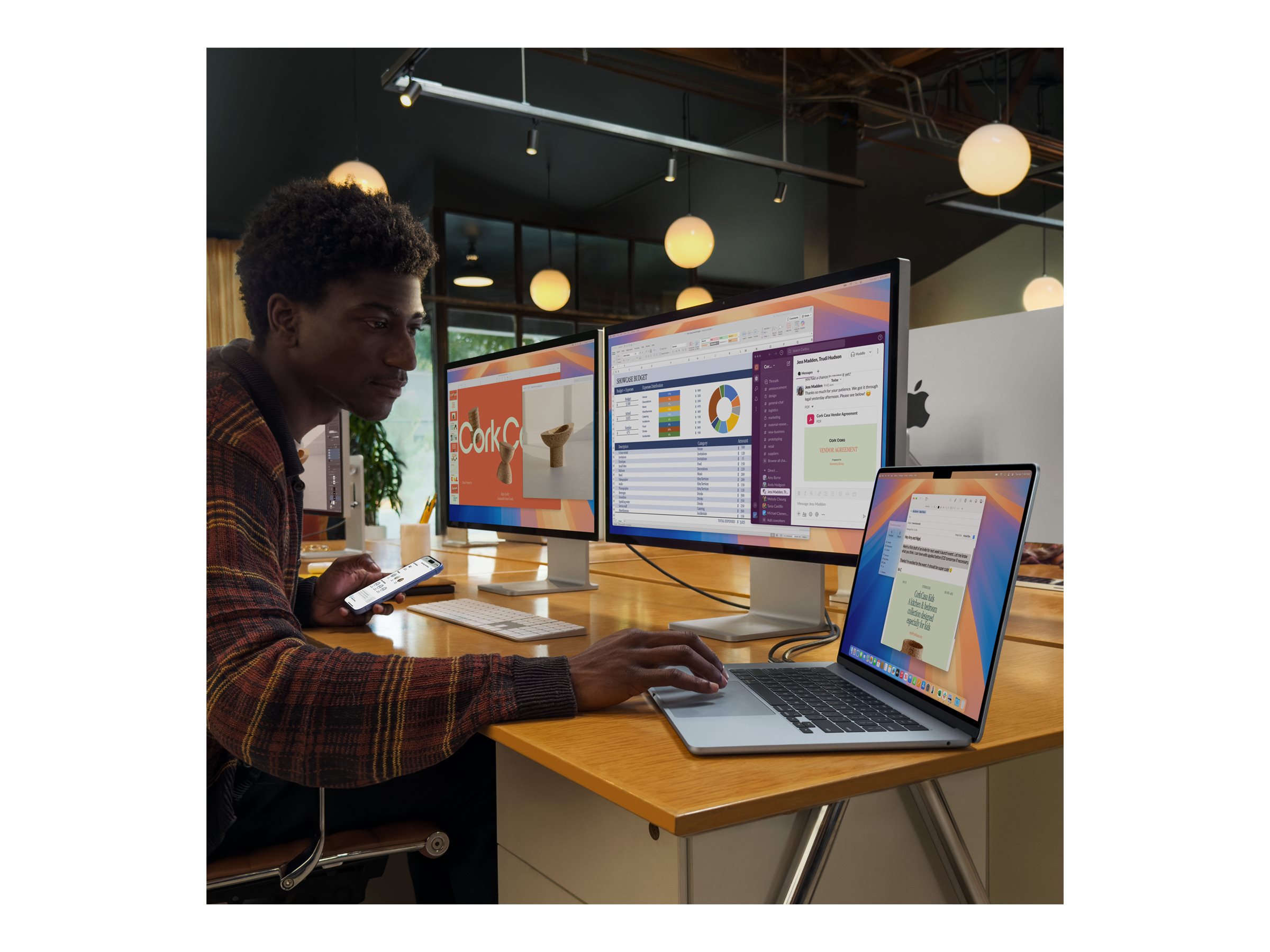 Apple MacBook Air - M4 - Apple M4 10-core - 16 Go RAM - 512 Go SSD - 15.3" IPS 2880 x 1864 (WQXGA+) - Wi-Fi 6E, Bluetooth - bleu ciel - clavier : Français