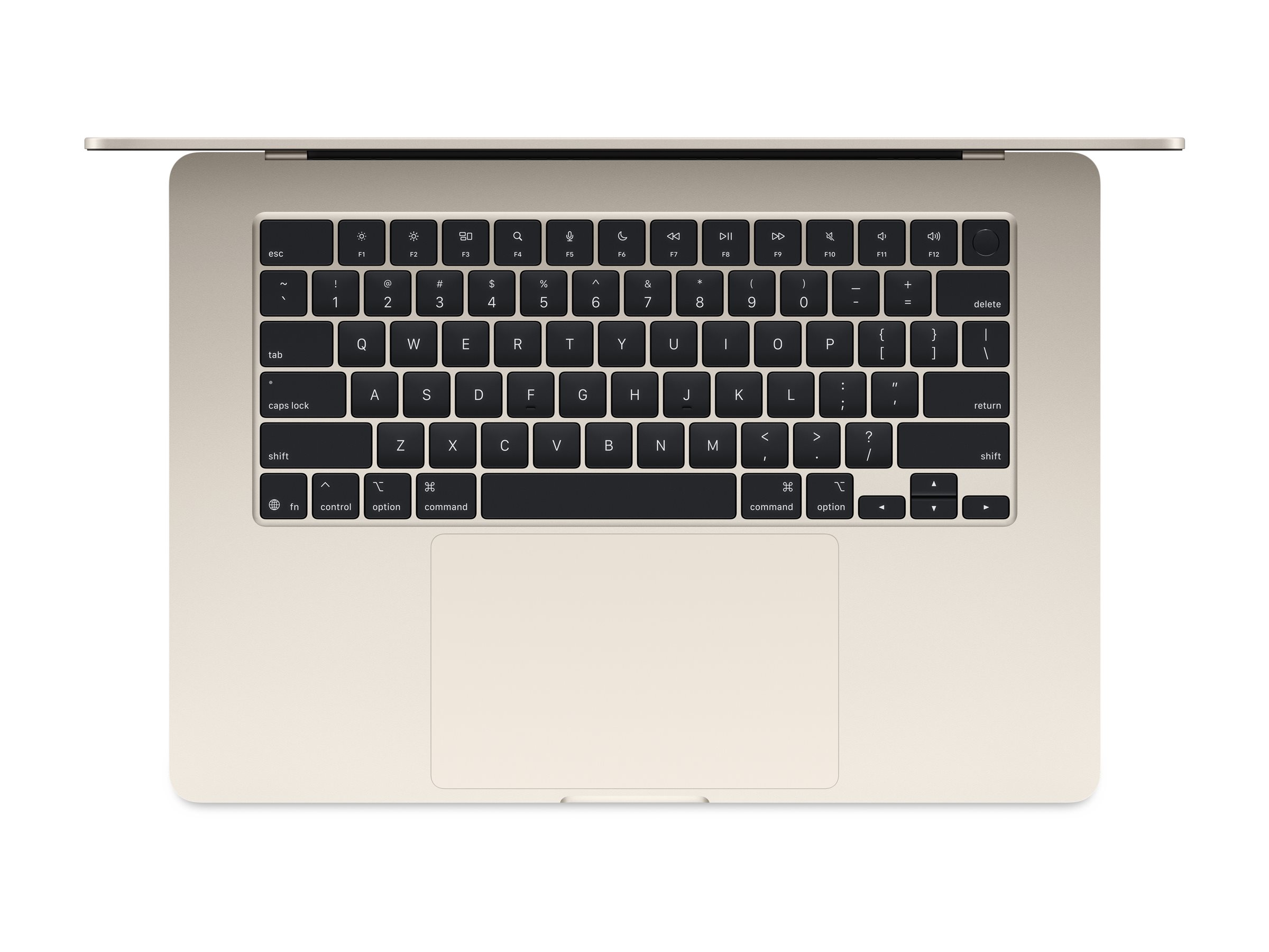 Apple MacBook Air - M4 - Apple M4 10-core - 24 Go RAM - 512 Go SSD - 15.3" IPS 2880 x 1864 (WQXGA+) - Wi-Fi 6E, Bluetooth - lumière des étoiles - clavier : Français