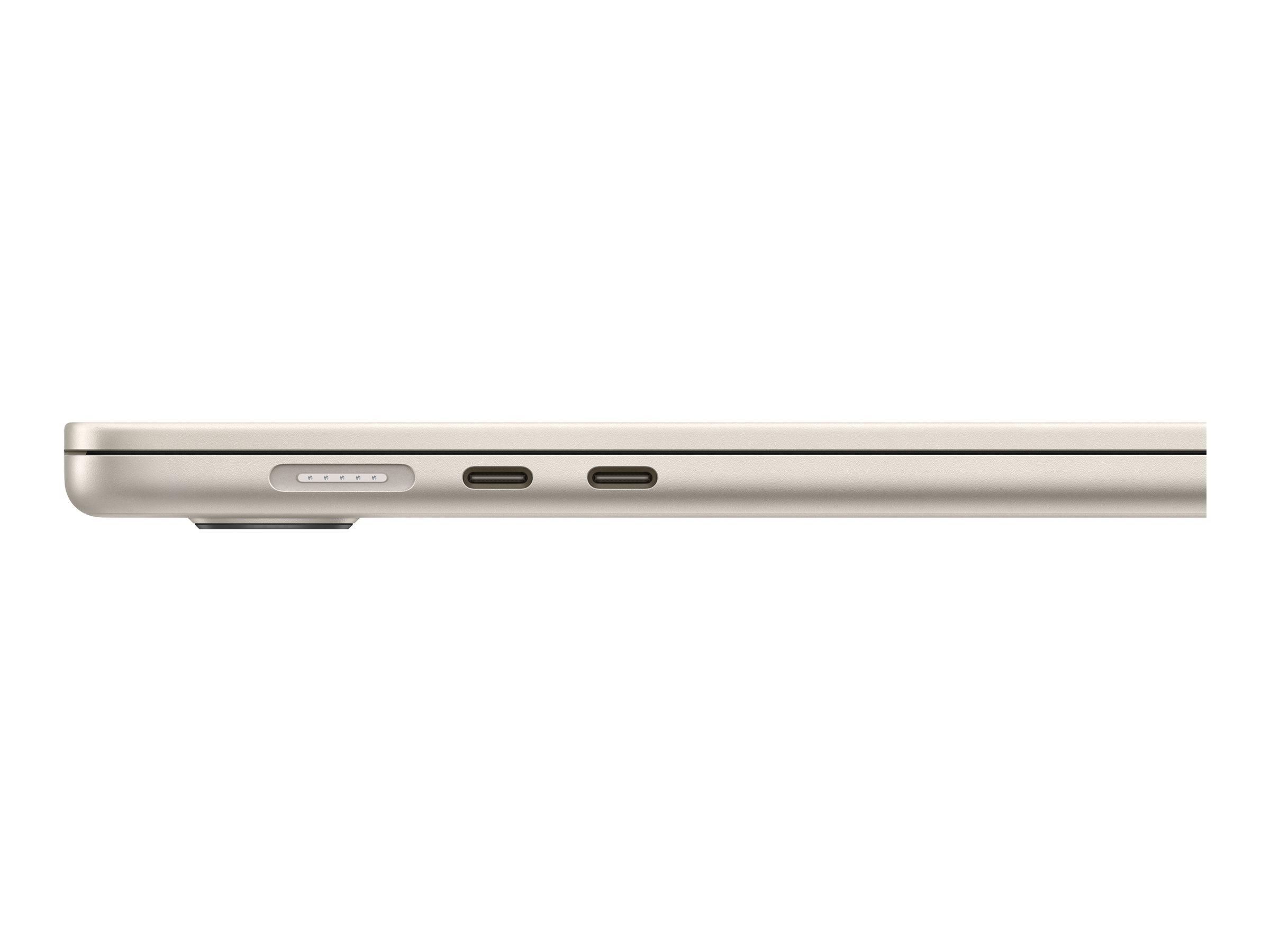 Apple MacBook Air - M4 - Apple M4 10-core - 24 Go RAM - 512 Go SSD - 15.3" IPS 2880 x 1864 (WQXGA+) - Wi-Fi 6E, Bluetooth - lumière des étoiles - clavier : Français