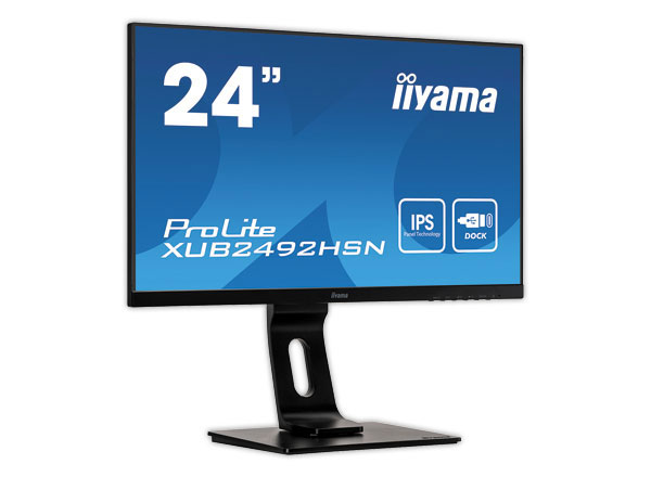 iiyama ProLite XUB2492HSU-B5 LED display 60,5 cm (23.8") 1920 x 1080 pixels Full HD Noir