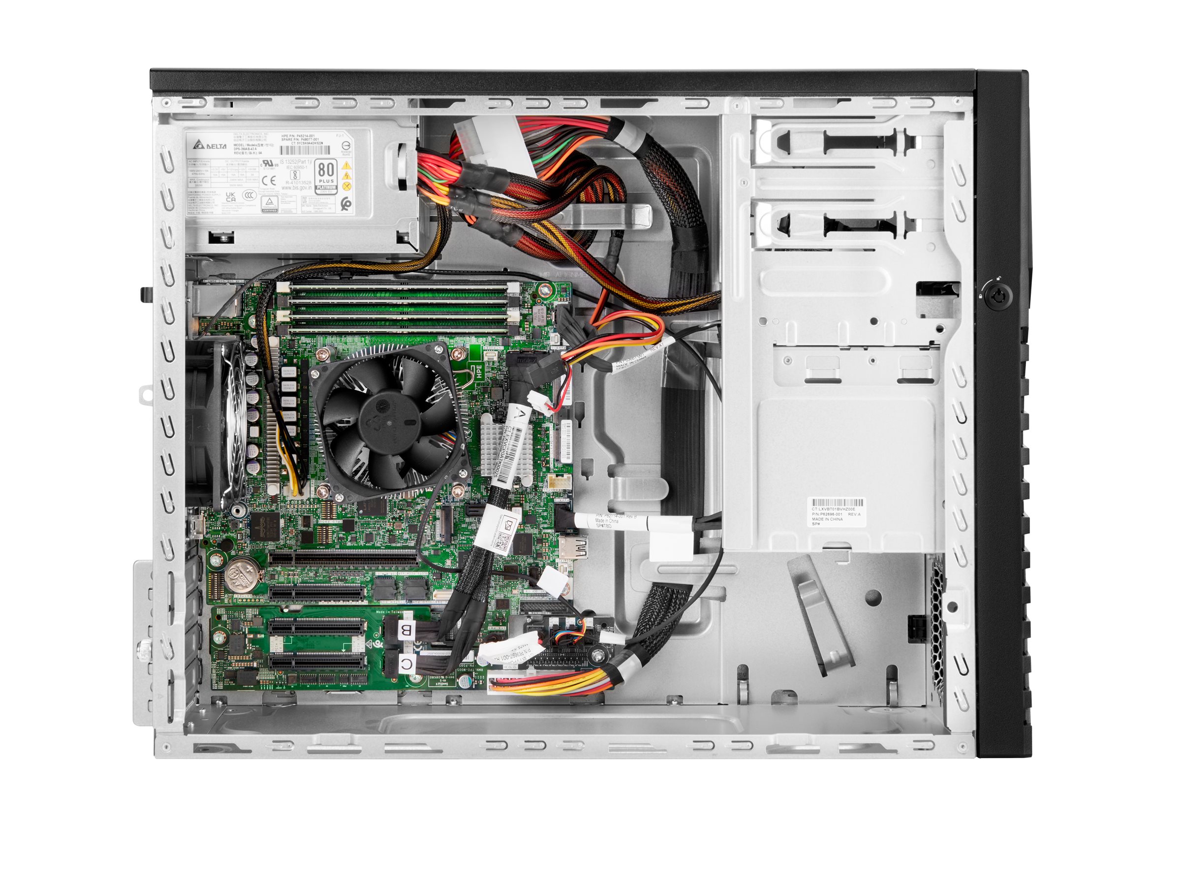 HPE ProLiant ML30 Gen11 - Serveur - tour 4U - 1 voie - 1 x Xeon E-2436 / jusqu'à 5 GHz - RAM 32 Go - SATA/SAS/NVMe - hot-swap 2.5" baie(s) - SSD 2 x 480 Go - Gigabit Ethernet - moniteur : aucun