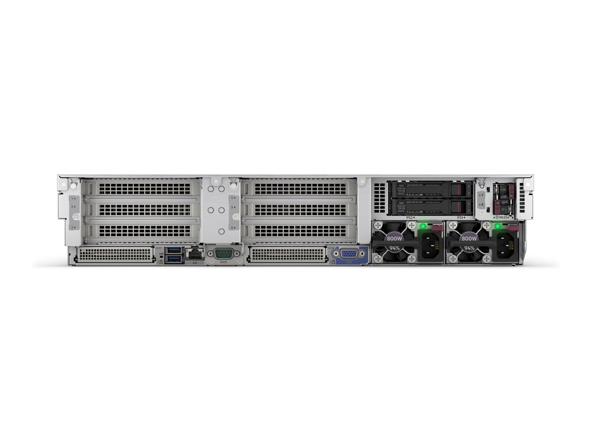 HPE ProLiant DL380 Gen11 - Serveur - Montable sur rack 2U - 2 voies - 1 x Xeon Gold 6530 / jusqu'à 4 GHz - RAM 64 Go - SATA/SAS/NVMe - hot-swap 2.5" baie(s) - SSD 2 x 480 Go - 10 Gigabit Ethernet, 25 Gigabit Ethernet - Aucun SE fourni - moniteur : aucun
