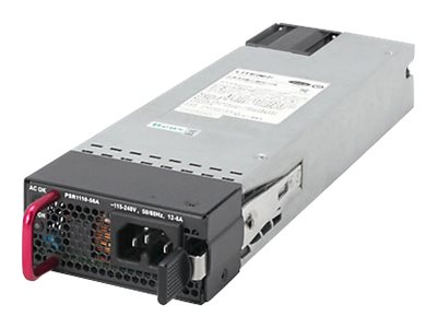HPE X362 - Alimentation - branchement à chaud / redondante (module enfichable) - CA 115-240 V - 1110 Watt - Europe - pour HPE 5130 24, 5130 48, 5500-24, 5500-48, 5510 24, 5510 48, FlexNetwork 5510 24, 5510 48