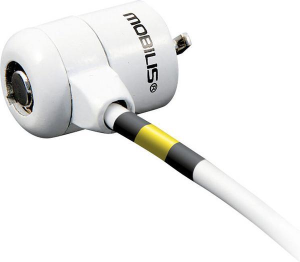 Mobilis Corporate Key - Câble de sécurité - blanc - 1.8 m