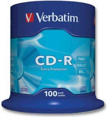 Verbatim CD-R Extra Protection 700 Mo 52x 100 pièce(s)