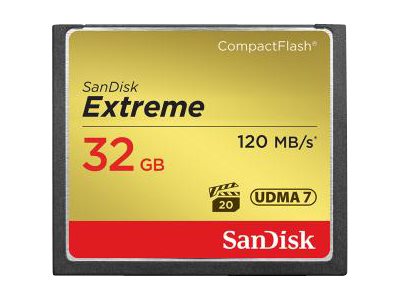 SanDisk Extreme - Carte mémoire flash - 32 Go - 567x - CompactFlash