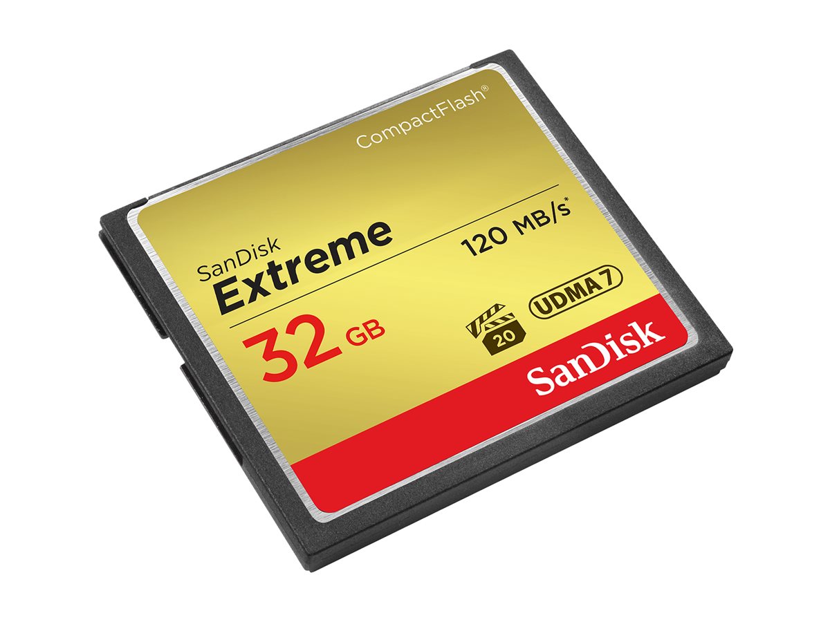 SanDisk Extreme - Carte mémoire flash - 32 Go - 567x - CompactFlash