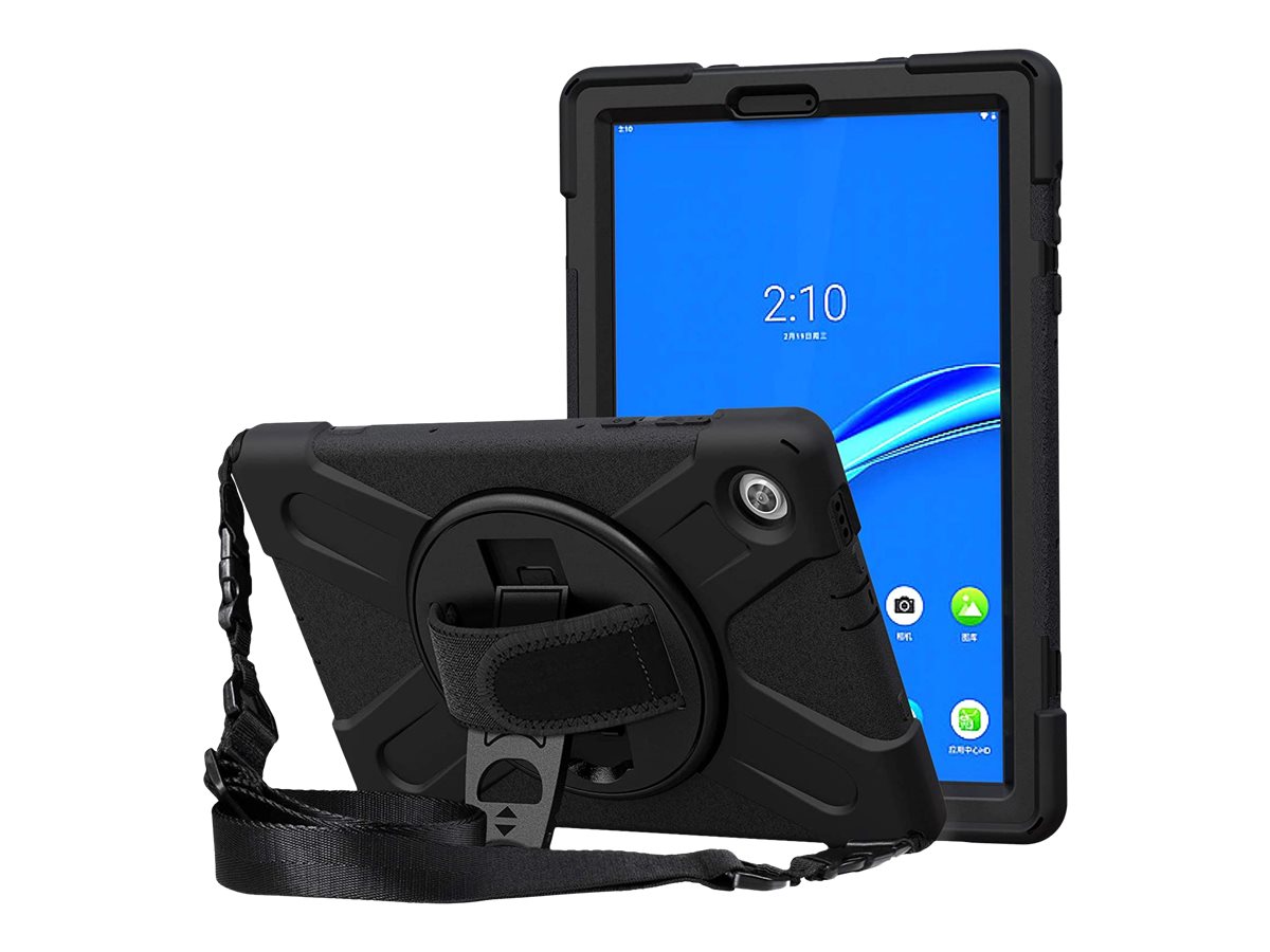 DLH - Coque de protection pour tablette - 10.3" - pour Lenovo Tab K10 ZA8N, ZA8R, ZA8S, ZA8T, ZA9K, M10 FHD Plus (2nd Gen) ZA5T, ZA5V, ZA5W
