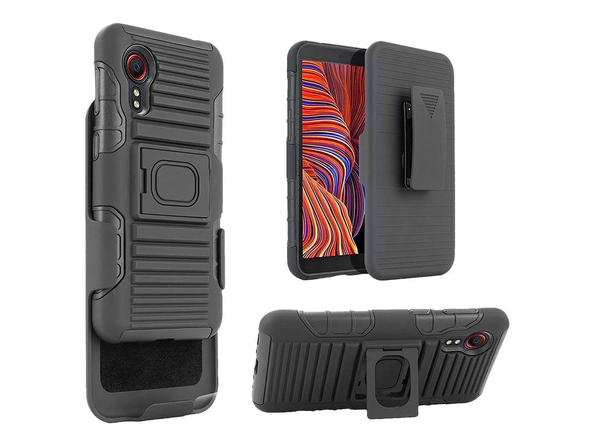 DLH - Coque de protection pour téléphone portable - robuste - plastique - pour Samsung Galaxy Xcover 5