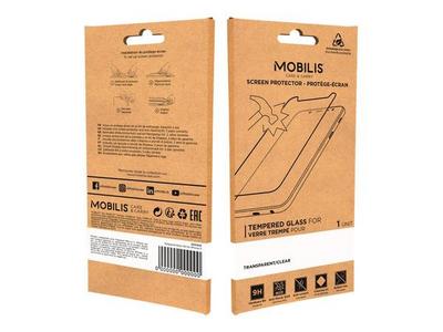 Mobilis - Protection d'écran pour téléphone portable - verre - clair - pour Samsung Galaxy A12