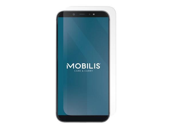 Mobilis - Protection d'écran pour téléphone portable - verre - clair - pour Samsung Galaxy A12