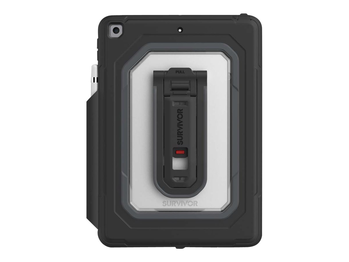Survivor All-Terrain for iPad Mini 5Griffin Survivor All-Terrain - Boîtier de protection pour tablette - polycarbonate,élastomèrethermoplastique (TPE),polyuréthanne thermoplastique (TPU) - gris,noir,clair - pour Apple iPadmini 4 (4ème génération),5 (5ème