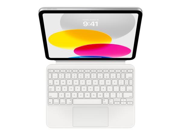 Apple Magic Keyboard Folio - Clavier et étui - avec trackpad - Apple Smart connector - AZERTY - Français - pour iPad Wi-Fi (10ème génération)