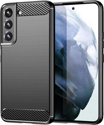 DLH - Coque de protection pour téléphone portable - silicone - noir - pour Samsung Galaxy S23