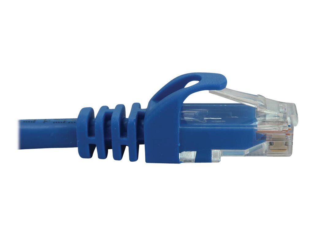 EATON Cat6a 10G Snagless Molded UTP Ethernet Cable (RJ45 M/M), PoE, Blue, 10 ft (31 m)