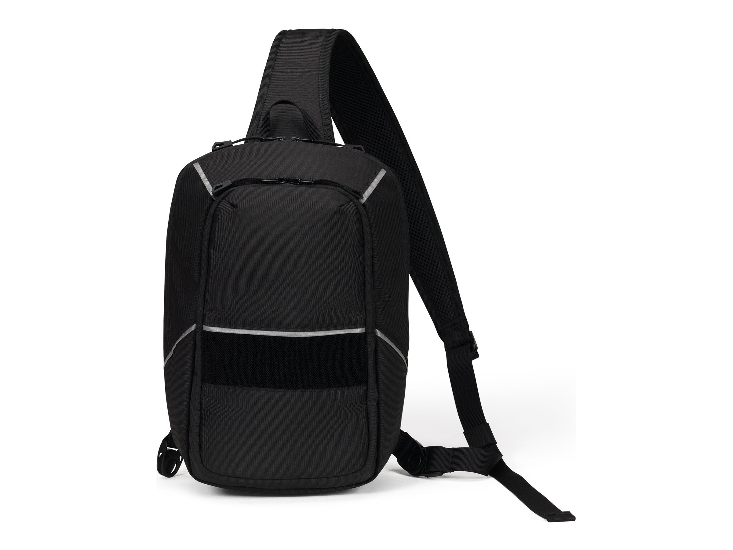 DICOTA Reflective - Sac-ceinture pour tablette - 600D RPET - noir - jusqu'à 12,9"