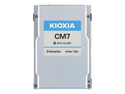KIOXIA CM7-R Series - SSD - Enterprise, Read Intensive - 3840 Go - interne - 2.5" - PCI Express 5.0 (NVMe)