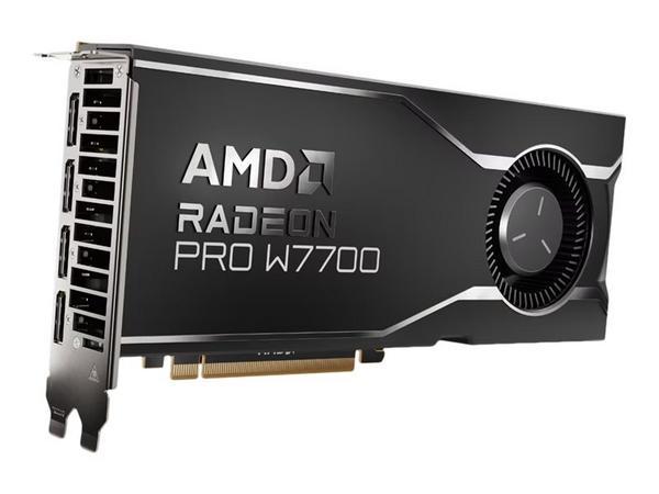 AMD Radeon Pro W7700 - Carte graphique - Radeon Pro W7700 - 16 Go GDDR6 - PCIe 4.0 x16 - 4 x DisplayPort