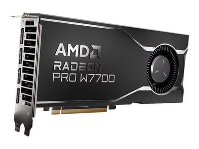 AMD Radeon Pro W7700 - Carte graphique - Radeon Pro W7700 - 16 Go GDDR6 - PCIe 4.0 x16 - 4 x DisplayPort