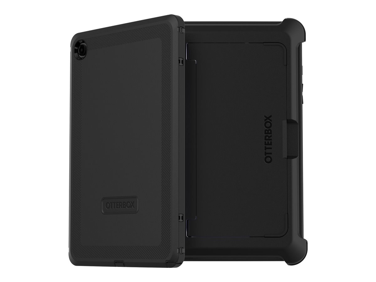 OtterBox Defender Series - Boîtier de protection pour tablette - polycarbonate, caoutchouc synthétique - noir - pour Samsung Galaxy Tab A9+