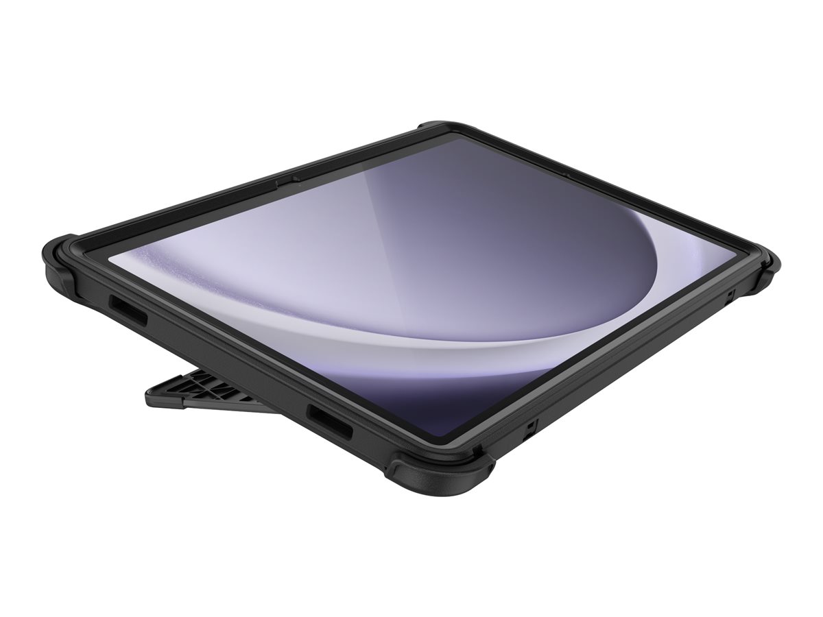 OtterBox Defender Series - Boîtier de protection pour tablette - polycarbonate, caoutchouc synthétique - noir - pour Samsung Galaxy Tab A9+