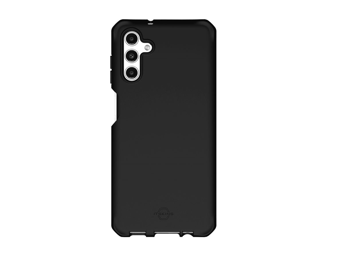Mobilis SPECTRUM_R - Coque de protection pour téléphone portable - robuste - antimicrobien, 100 % recyclé - Impacthane - noir - pour Samsung Galaxy A35