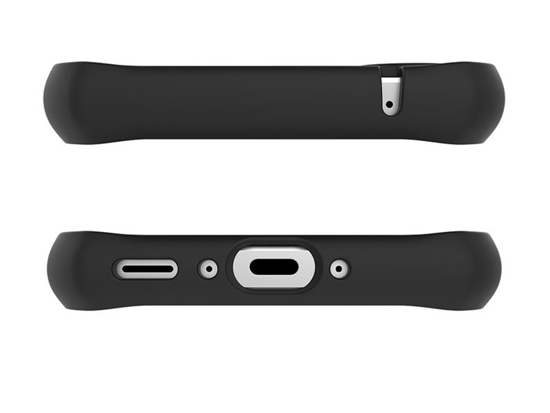 Mobilis SPECTRUM_R - Coque de protection pour téléphone portable - robuste - antimicrobien, 100 % recyclé - Impacthane - noir - pour Samsung Galaxy A35