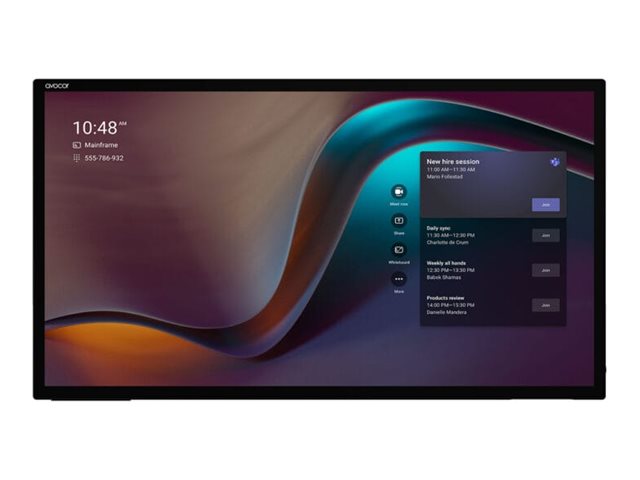 Avocor AVH-6520 - Classe de diagonale 65" H Series écran LCD rétro-éclairé par LED - interactive - avec écran tactile (multi-touches) - 4K UHD (2160p) 3840 x 2160 - LED à éclairage direct