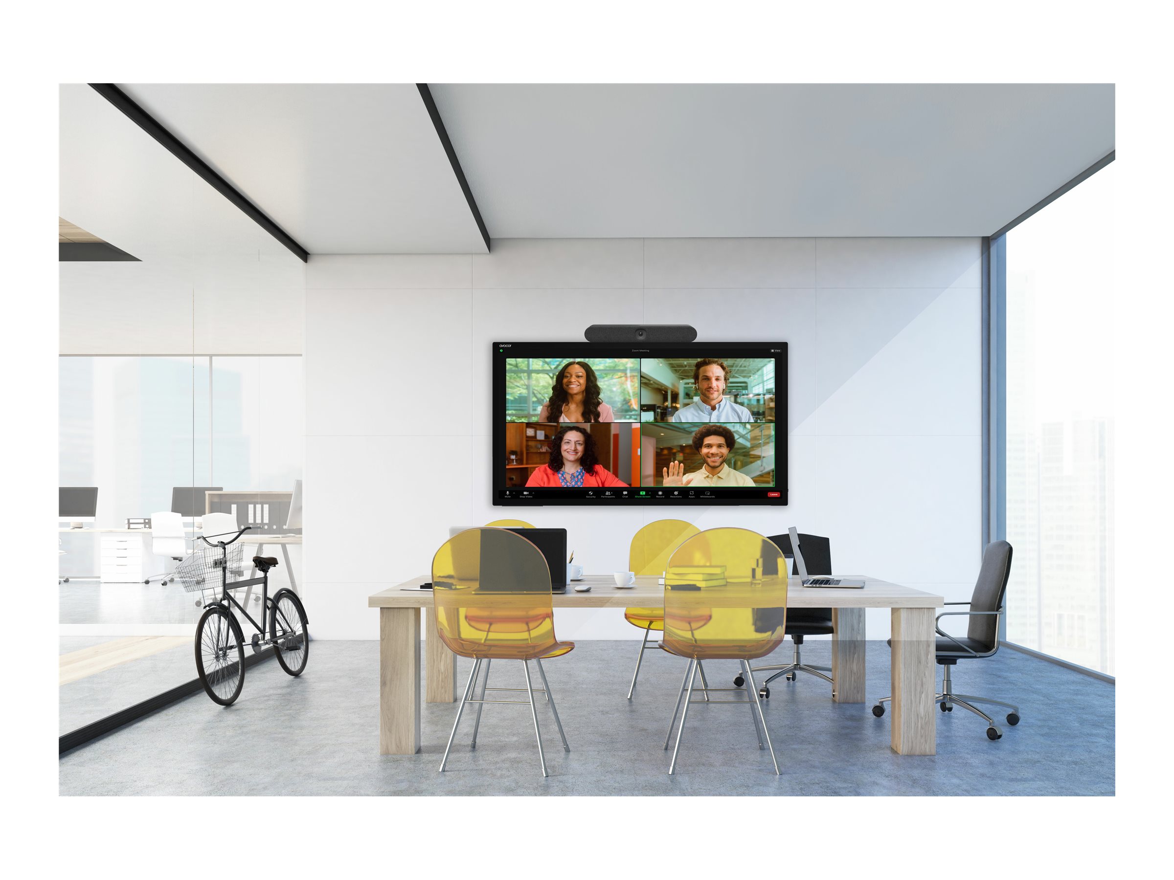 Avocor AVH-6520 - Classe de diagonale 65" H Series écran LCD rétro-éclairé par LED - interactive - avec écran tactile (multi-touches) - 4K UHD (2160p) 3840 x 2160 - LED à éclairage direct