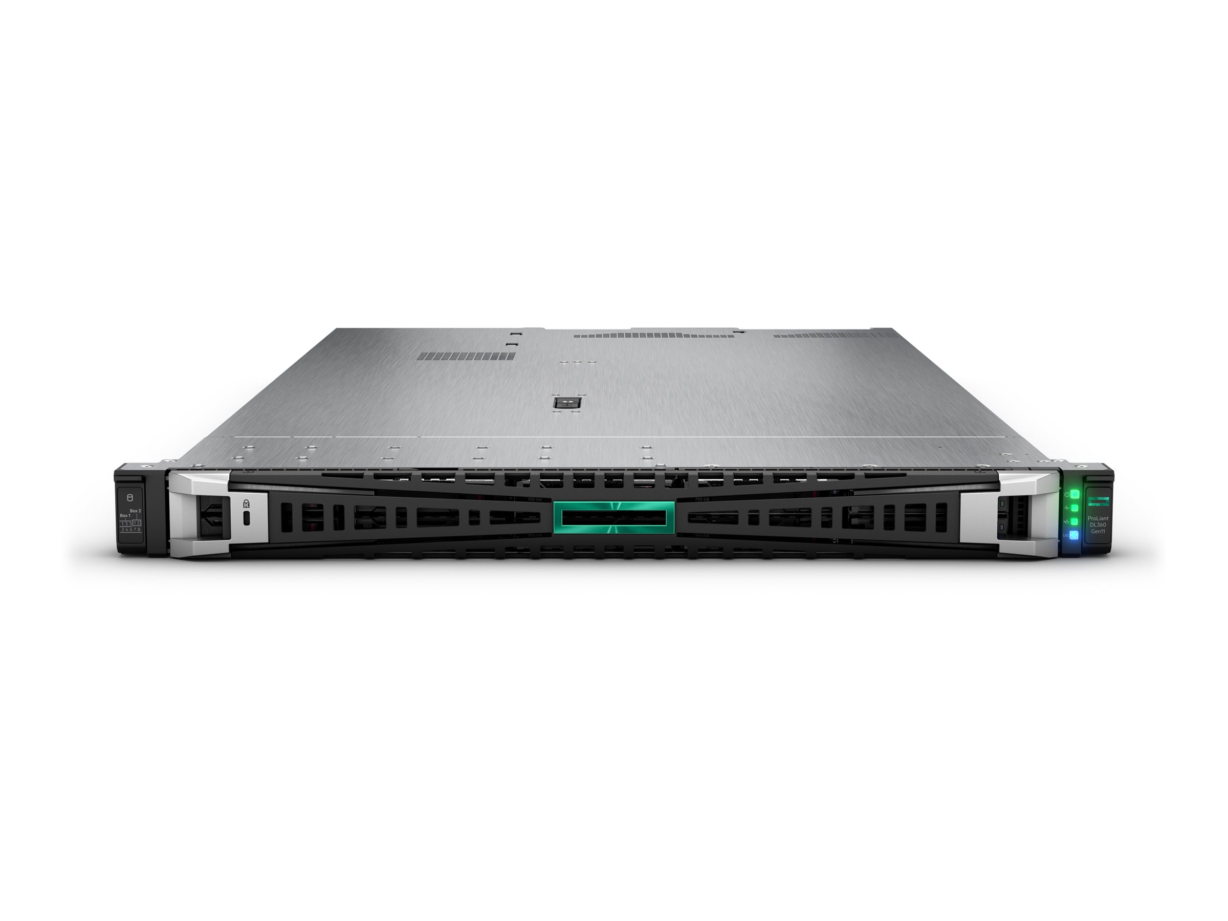 Serveur - Montable sur rack - 1U - 2 voies - 1 x Xeon Silver 4510 / 2.4 GHz - RAM 64 Go - SATA - hot-swap 2.5" baie(s) - SSD 2 x 960 Go - Gigabit Ethernet - Aucun SE fourni - moniteur : aucun - Smart Choice