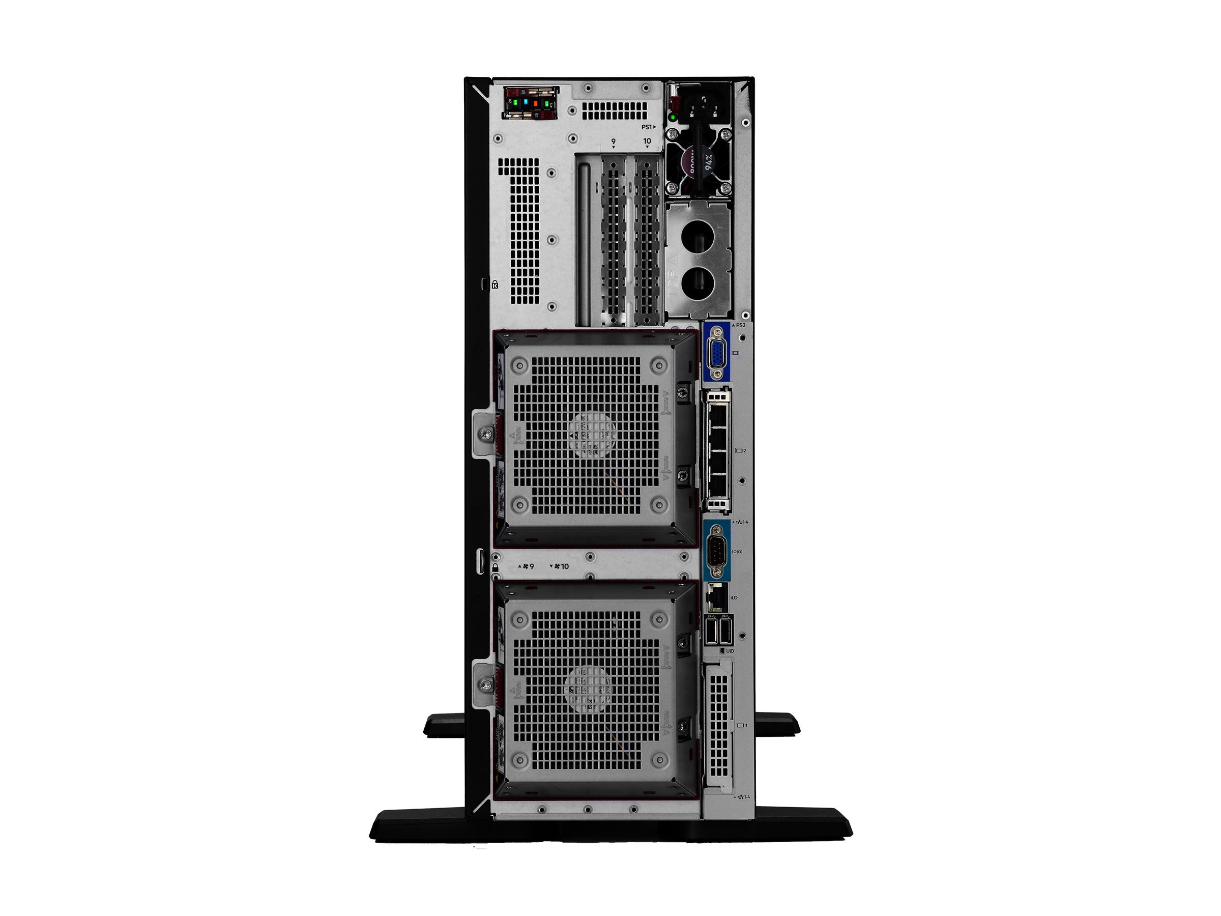 Serveur - tour - 4U - 2 voies - 1 x Xeon Silver 4510 / 2.4 GHz - RAM 64 Go - SATA/SAS/NVMe - hot-swap 2.5" baie(s) - SSD 2 x 960 Go - Gigabit Ethernet - Aucun SE fourni - moniteur : aucun - Smart Choice