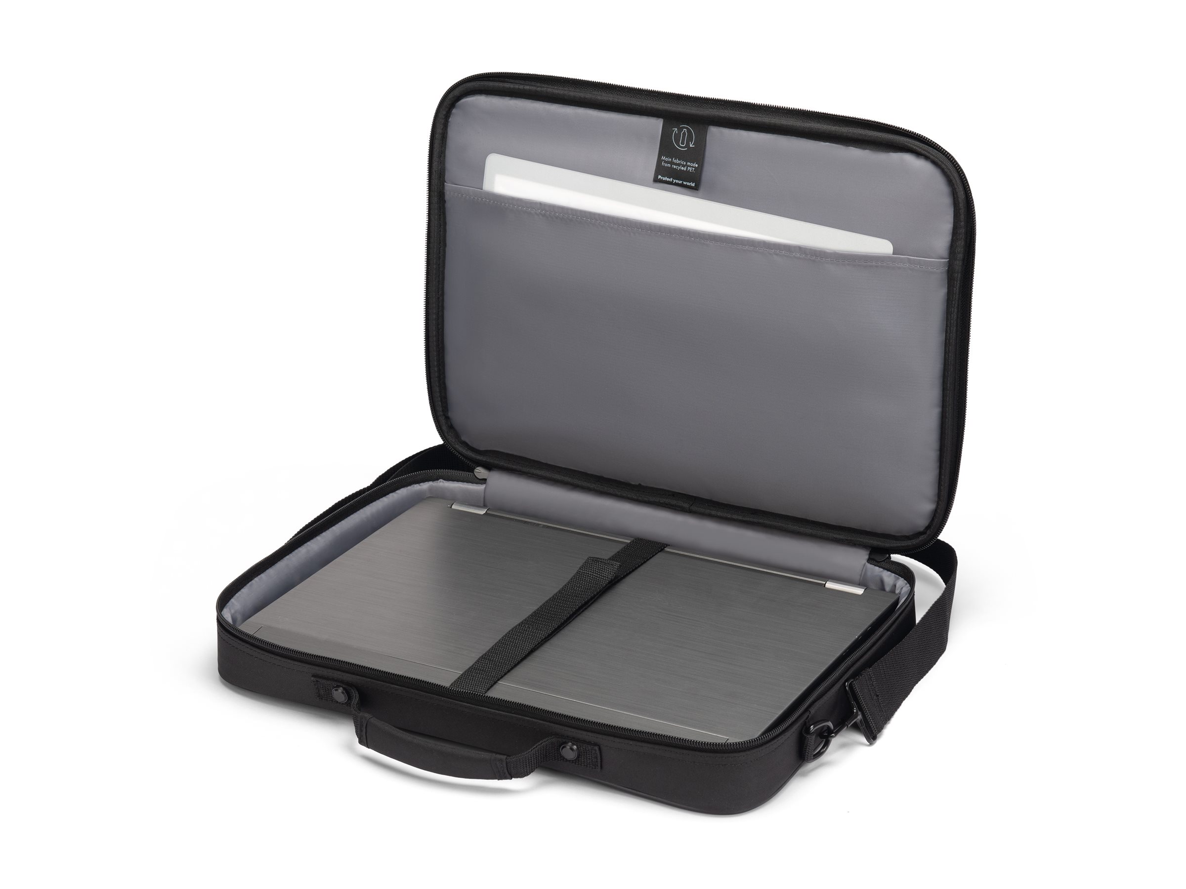 DICOTA ONE Multi - Sacoche pour ordinateur portable - pratique, avec protection - 15" - 17.3" - noir