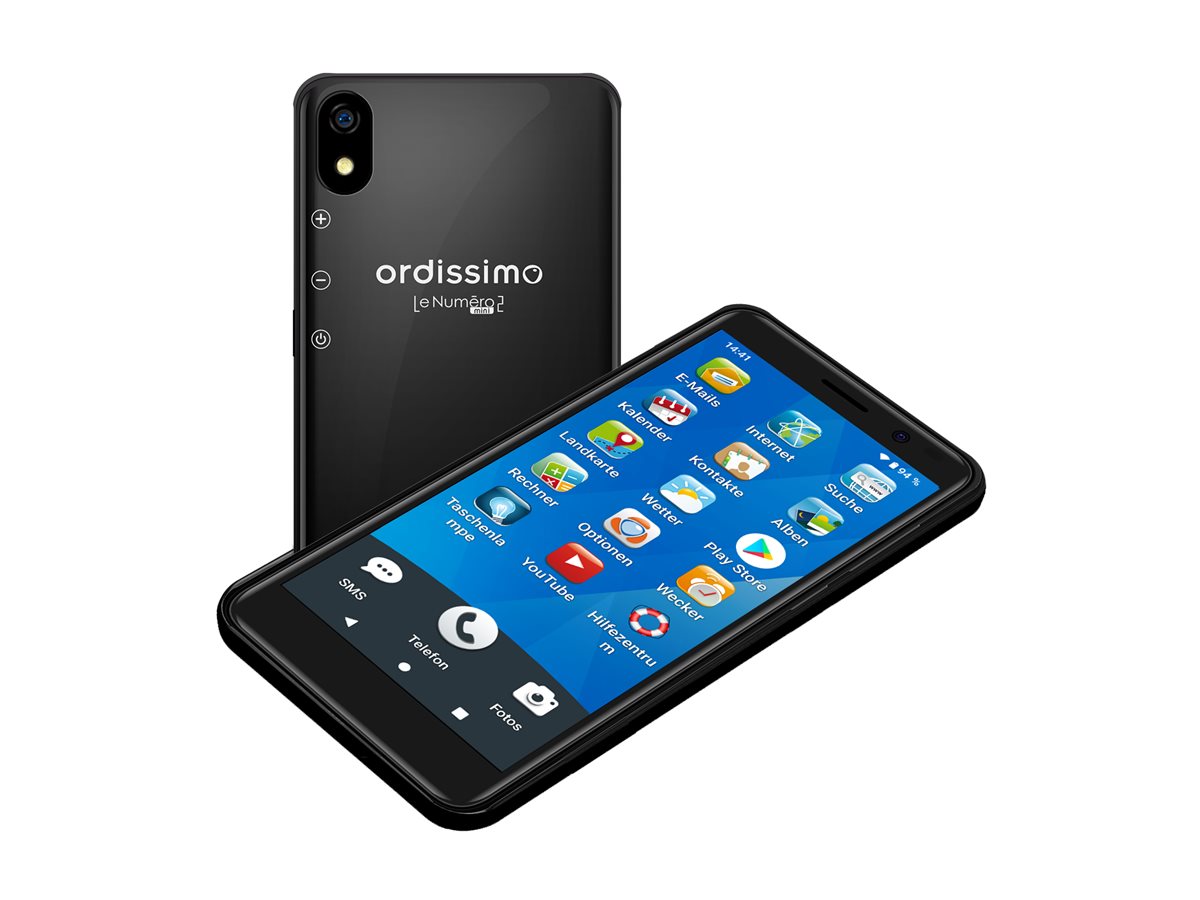 Ordissimo LeNuméro2 Mini - 4G smartphone - RAM 3 Go / Mémoire interne 32 Go - Écran LCD - 5.45" - 1440 x 720 pixels - rear camera 8 MP - front camera 5 MP