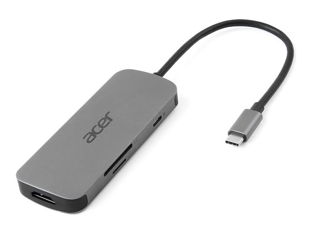 Acer 7-In-1 Type-C Dongle - Station d'accueil - USB-C - HDMI