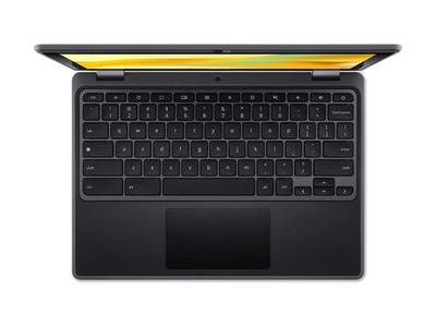 Acer Chromebook Spin 511 R756T-TCO - Conception inclinable - Intel N-series - N100 / jusqu'à 3.4 GHz - Chrome OS (avec mise à niveau de Chrome Education) - UHD Graphics - 8 Go RAM - 32 Go eMMC - 11.6" IPS écran tactile 1366 x 768 (HD) - Wi-Fi 6E - noir -