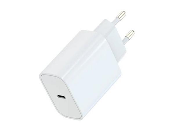 MW - Adaptateur secteur - 20 Watt - 3 A - PD (24 pin USB-C) - blanc