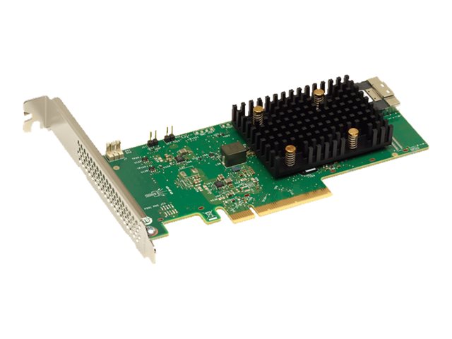 Broadcom MegaRAID 9520-8I - Contrôleur de stockage (RAID) - 8 Canal - SATA 6Gb/s / SAS 12Gb/s / PCIe 4.0 (NVMe) - profil bas - RAID 0, 1, 10, JBOD - PCIe 4.0 x8