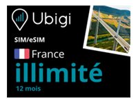 Ubigi propose une eSIM avec un forfait illimité pendant 12 mois en France, idéale pour les professionnels et les voyageurs. Grâce à sa connectivité multi-opérateurs en 4G/5G, Ubigi assure une connexion rapide, fiable et sécurisée, sans dépendre du Wi-Fi.