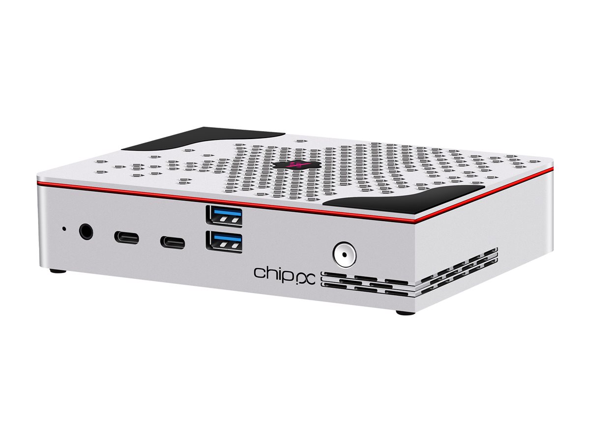 Chip PC iX PC+ - Client léger - mini PC 1 x N-series N100 / jusqu'à 3.4 GHz - RAM 8 Go - flash - eMMC 128 Go - UHD Graphics - Gigabit Ethernet, 2.5 Gigabit Ethernet, IEEE 802.11ax (Wi-Fi 6), Bluetooth 5.2 - ThinX OS - moniteur : aucun