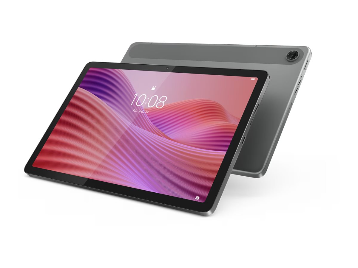 Lenovo Tab ZAEK - Tablette - Android 14 ou versions plus récentes - 128 Go eMMC - 10.1" IPS (1920 x 1200) - Logement microSD - gris luna - Lenovo TopSeller