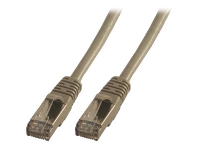 MCL - Cordon de brassage RJ45 CAT6 A F/UTP - 5m Gris