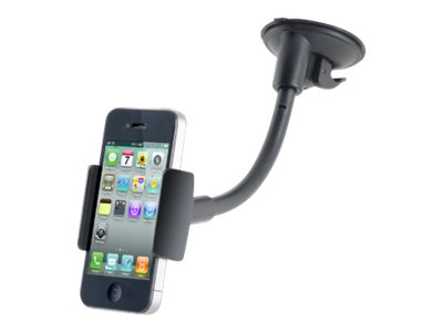 DLH - Support pour voiture pour téléphone portable - noir