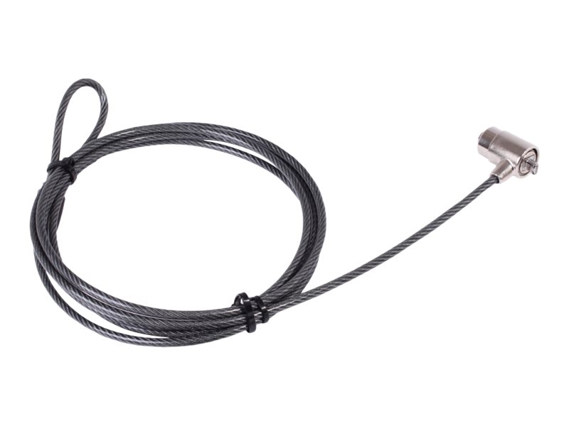 UNIFORMATIC - CABLE DE SECURITE POUR ORDINATEUR PORTABLE ET ECRAN. Ce câble anti-vol se fixe sur le slot de votre ordinateur portable afin de sécuriser votre matériel contre le vol.