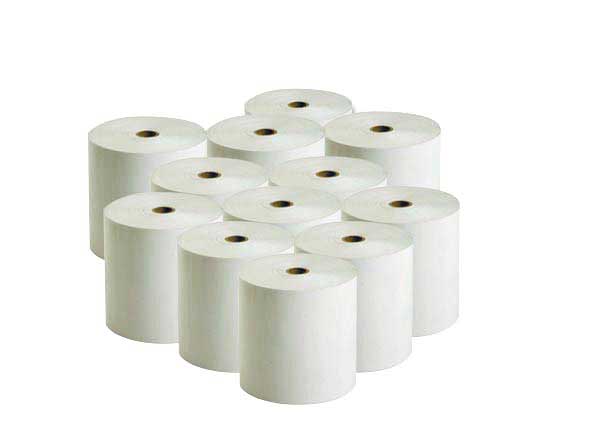 1 Carton de 20 Bobines de papier pour terminaux cartebancaire 57x40x12 mm- 2ex