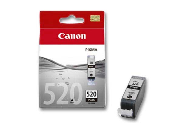 "PGI 520BK" Cartouche jet d'encre, couleur noir pigmenté, pour imprim
