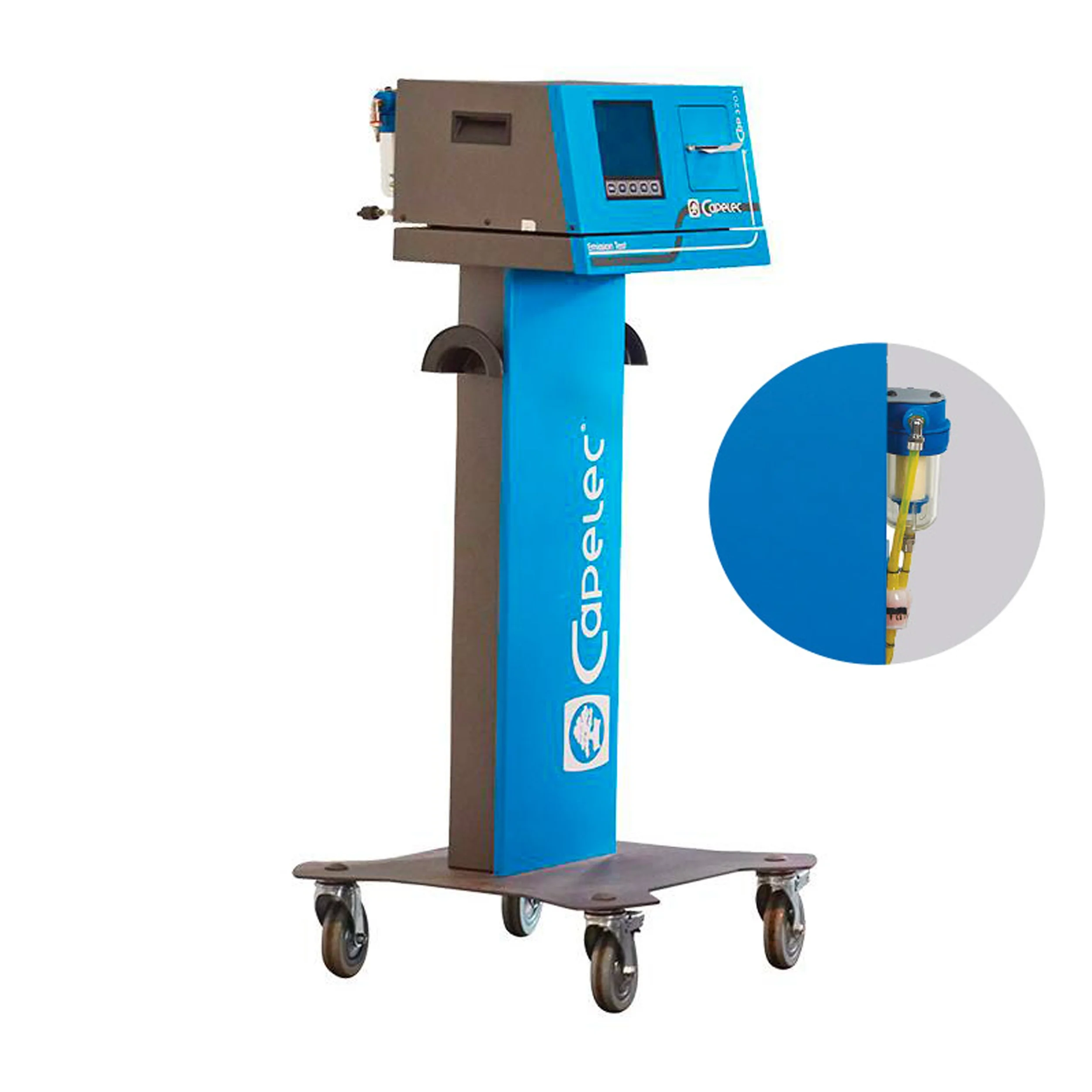 ANALYSEUR 4 GAZ AVEC SERVANTE